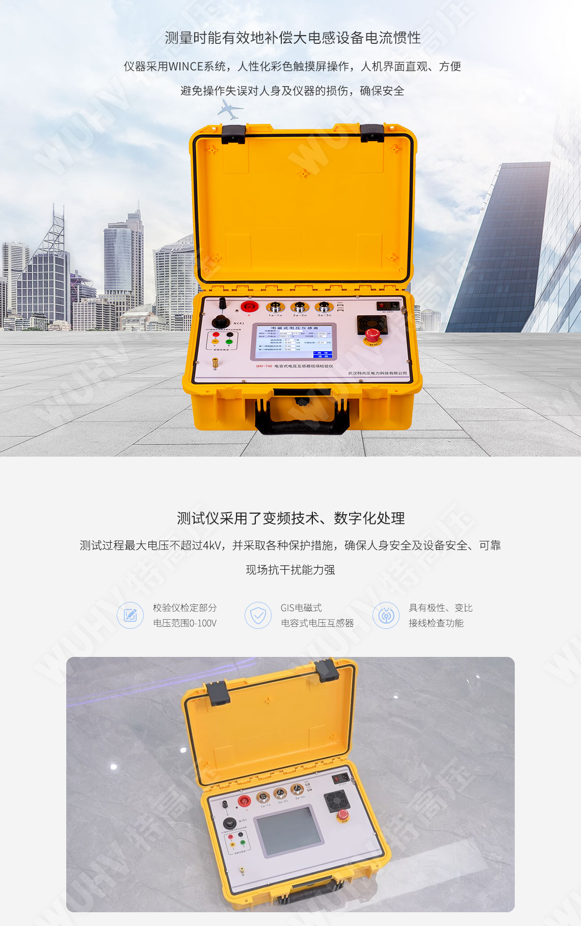 电容式电压互感器现场校验仪